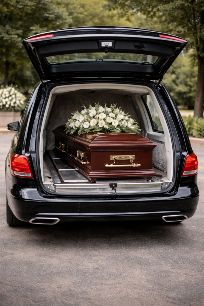Transport funerar București Artfunerar autospecială transport funerar