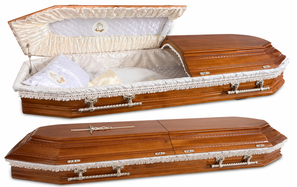 sicriu lemn Bucuresti model funerar disponibil rapid